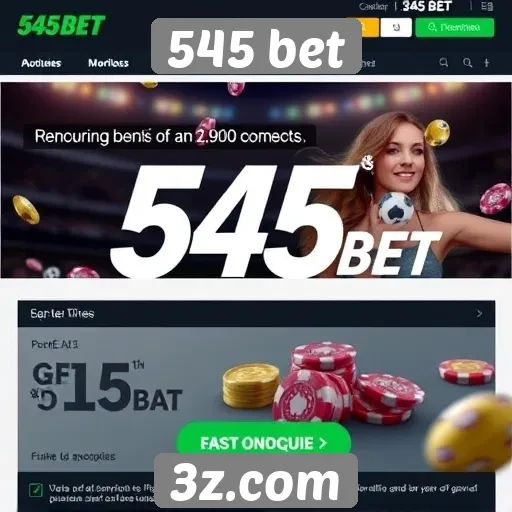 Análise das promoções do site 545 bet